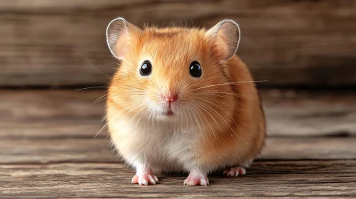 Adorable Hamster with Soft Fur