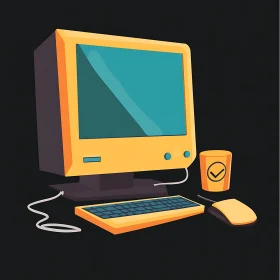Vintage Computer Artwork