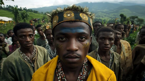 Man in Traditional Attire Portrait