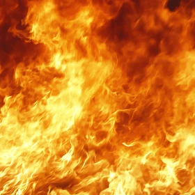 Fiery Blaze in Motion