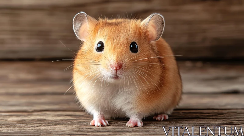 Adorable Hamster with Soft Fur AI Image