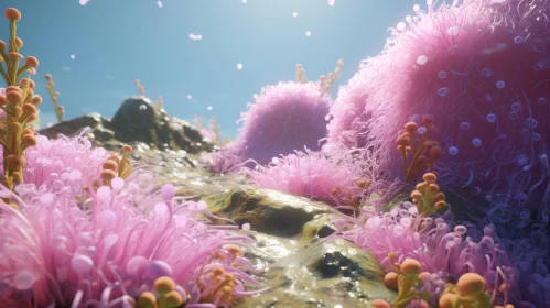 Immersive Biological Scene in a Stereoscopic Video Game