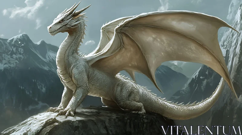 AI ART Fantasy Dragon Art