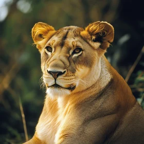 Portrait of a Lioness