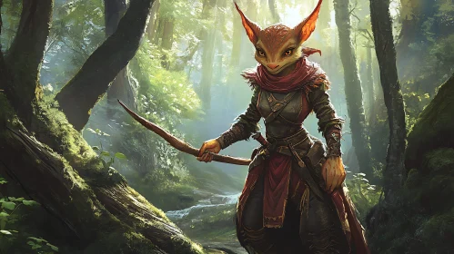 Forest Guardian with Bow