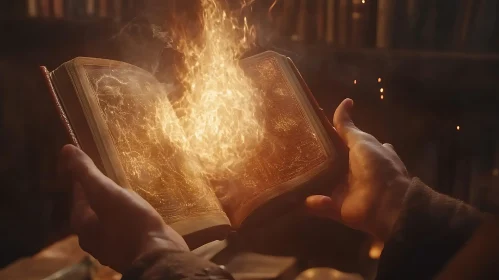 Burning Book of Spells