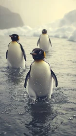 Antarctic Penguin Trio