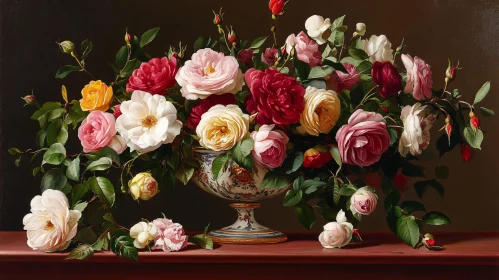 Elegant Floral Still Life