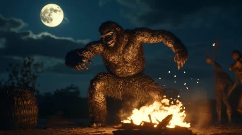 Moonlit Monster Revelry