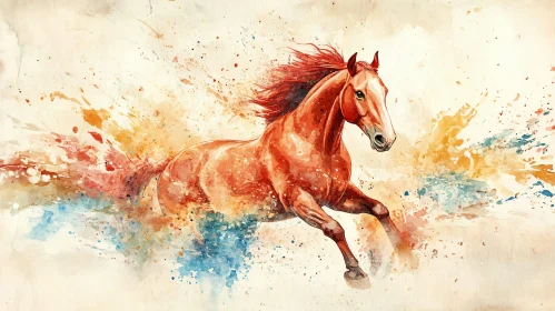 Vibrant Equine Art