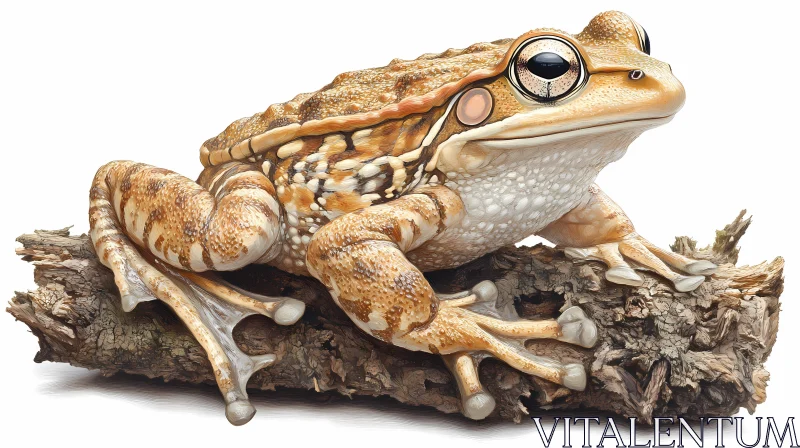 Detailed Frog Artwork AI Image