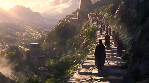 Ancient Monastery Ascent