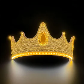 Radiant Royal Golden Crown