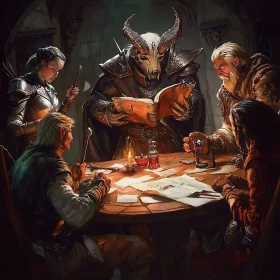 Fantasy Tabletop Game Night