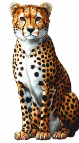 Cheetah Illustration
