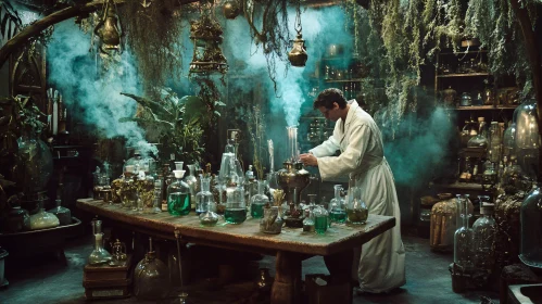 Potions Master in the Alchemist's Lab