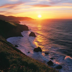 Coastal Sunset Serenity