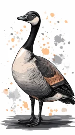 Wildlife Art: Goose