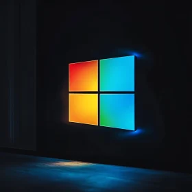 Vivid Multi-Colored Square Logo