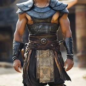 Man in Ancient Armor