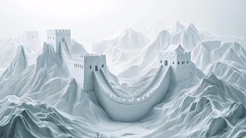 Monochromatic Great Wall