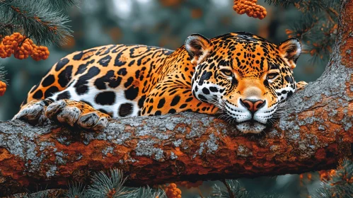 Jaguar in Natural Habitat