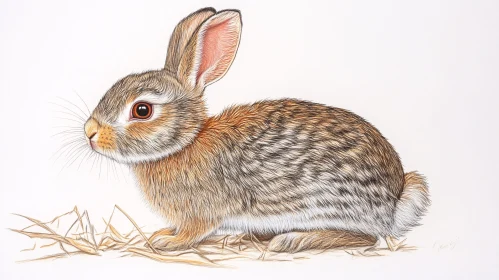 Detailed Rabbit Artwork