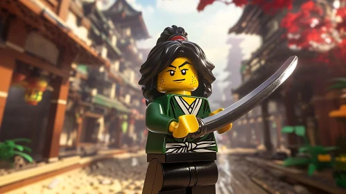 Lego Warrior with Sword