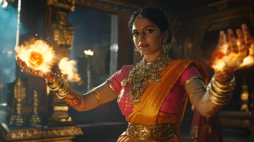 Goddess of Fire: A Portrait of Power