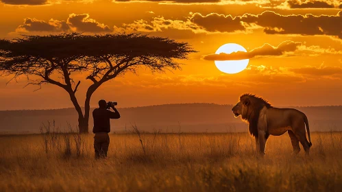 Golden Hour on the Savanna