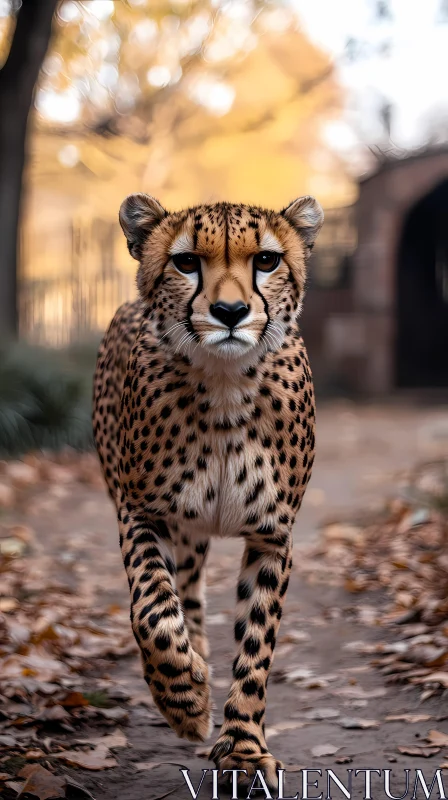 Wildlife Photography of a Cheetah AI Image