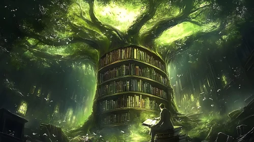 Mystical Tree Library