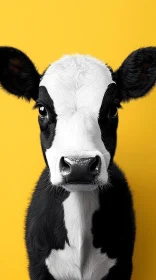 Colorful Cow Art