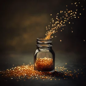 Jar of Gold: A Still Life Composition