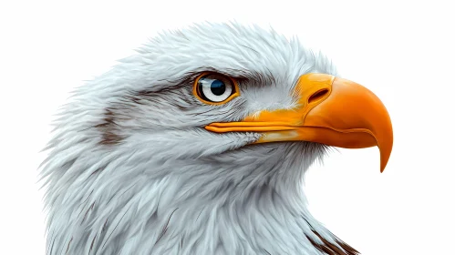 Eagle in Detailed Focus