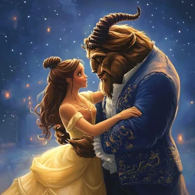 Enchanted Embrace: Beauty and the Beast