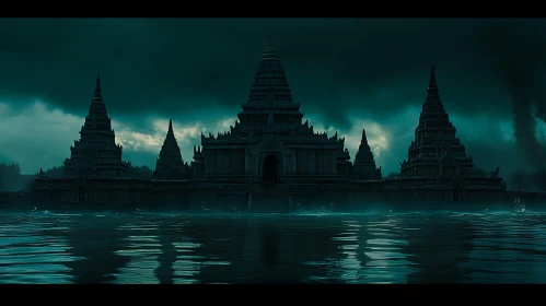 Ancient Temple in the Sea