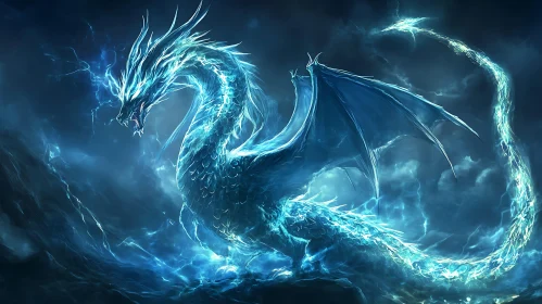 Frozen Dragon in the Tempest