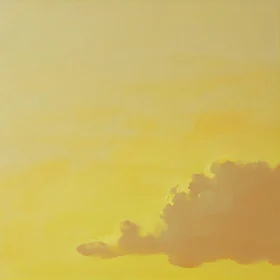 Warm Sky Cloudscape Art