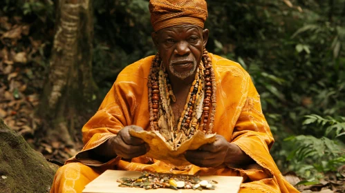 Traditional Healer in the Jungle