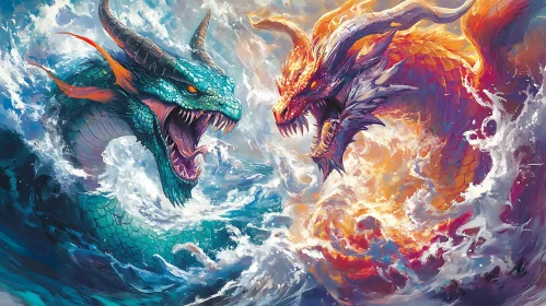 Dragons in Dueling Elements