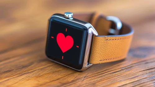 Romantic Apple Watch with Heart Design | Cross Processing Style