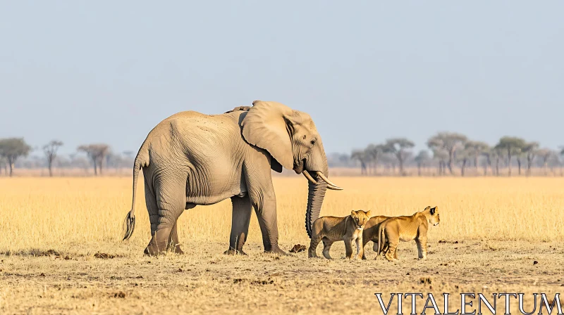 Wildlife Encounter AI Image