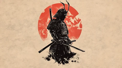 Japanese Samurai Warrior Art