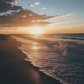 Seascape at Sunset
