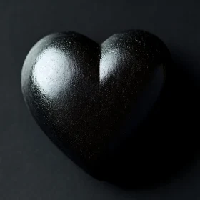 Monochrome Heart Art