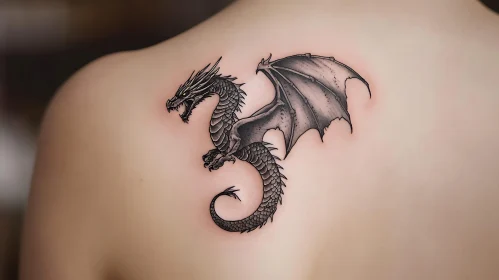 Epic Dragon Tattoo Design