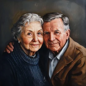 Enduring Affection: A Couple's Portrait