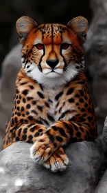 Regal Cheetah Portrait