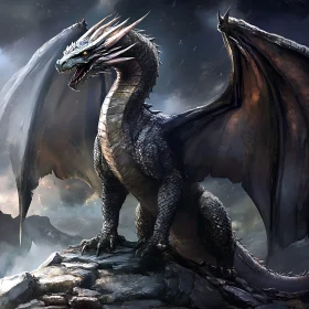 Fantasy Dragon Art - Mythical Creature